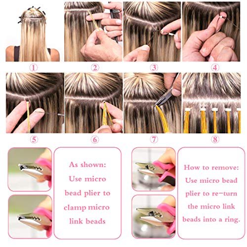 High Quality Pulling Needle for applying Micro Bead Hair Extension
