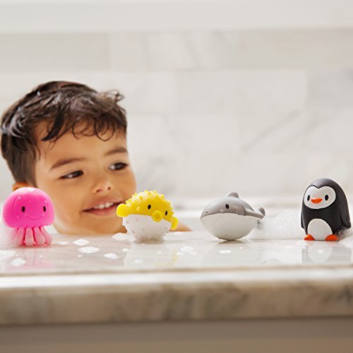 Munchkin Farm Animal Squirts Baby Bath Toy, 8 Pack