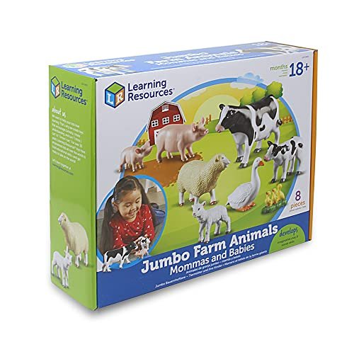 Learning resources online jumbo farm animals