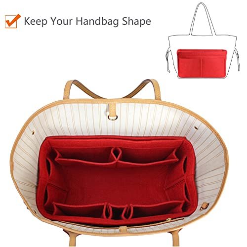 Amazon.com: XYJG Purse Handbag Silky Organizer Insert Keep Bag Shape Fits  Herme Birkin 20/25/30/35/40 bags, Luxury Handbag Tote Lightweight  Sturdy(Gold,BK 25) : Clothing, Shoes & Jewelry