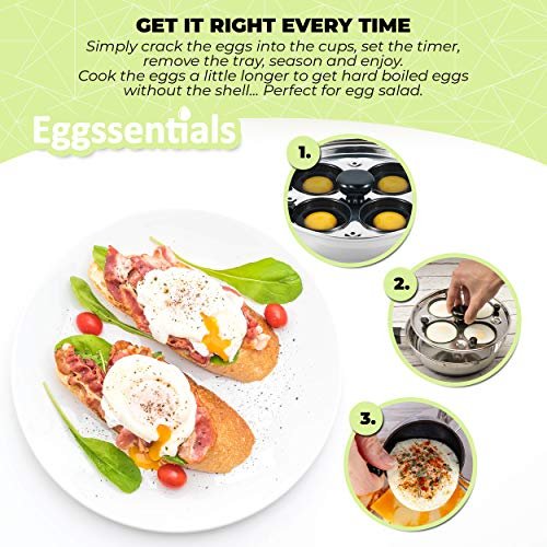 Egg Poaching Pan - 4 Cup  Poached eggs, Egg poaching pan, Egg poacher pan