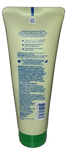 Johnson's baby creamy oil best sale aloe & vitamin e