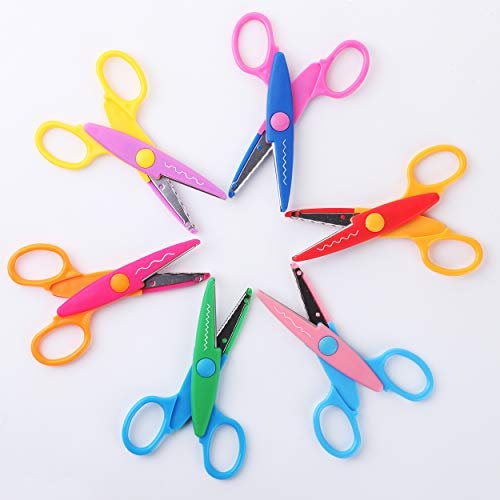 Mr. Pen- Craft Scissors Decorative Edge, 6 Pack, Craft Scissors, Zig Zag  Scissors, Decorative Scissors, Scrapbooking Scissors, Fancy Scissors,  Scisso - Imported Products from USA - iBhejo