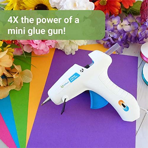 AdTech Full Size 2-Temp Dual Temperature White Hot Glue Gun, 1 Each