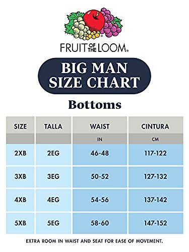 Fruit Of The Loom Mens Tag-Free Cotton Briefs Underwear, Big Man