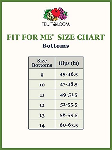 Fit for Me by Fruit of the Loom Women's Plus Size Hipster
