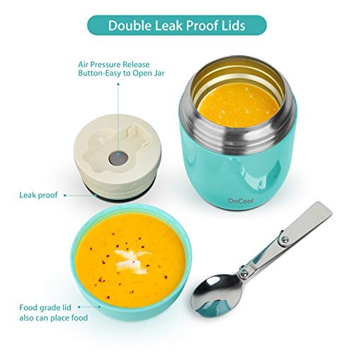 Buy DaCool Insulated Food Jar Food Thermos Kids Thermos for Hot