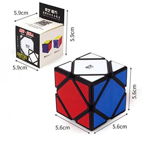  CuberSpeed QY Toys Square one Black Magic Cube Square
