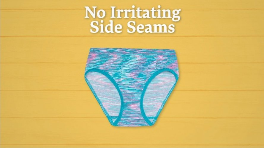 Fruit of the Loom Girls' Seamless Underwear