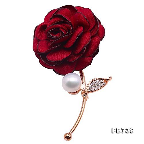  JYX Pearl Brooches for Women Gorgeous Pearl Brooch