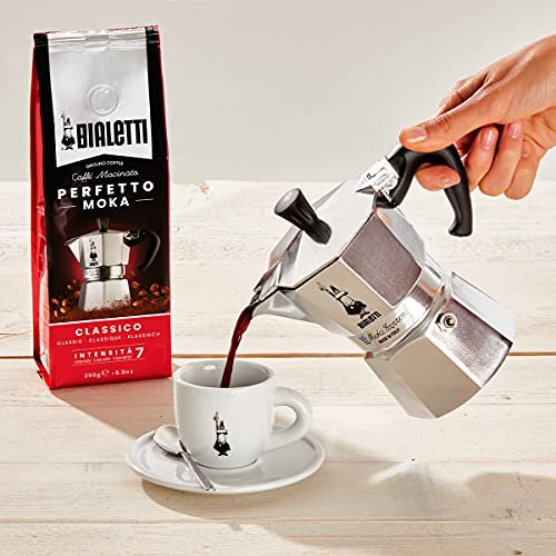 Bialetti 9 Cups - 420ml MOKA EXPRESS Stove Top Espresso Maker - BLACK  FRIDAY SALE