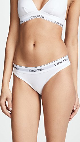 Buy Calvin Klein Women's Modern Cotton Stretch Thong Panties