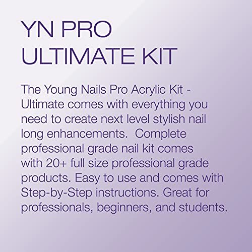 Young Nails Professional Kits & Accessories For Home Nail Kit, Starter Kit,  Beginners, And/Or Nail Professionals - Imported Products from USA - iBhejo