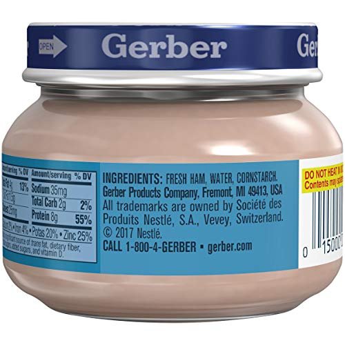 Gerber 2nd clearance foods meats