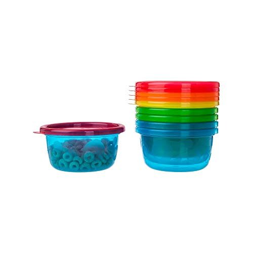 Boon Tomy Take And Toss Bowls With Lids 6 Pack