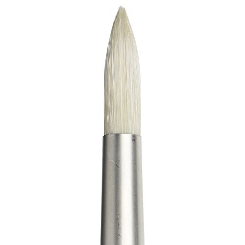 Winsor & Newton Artists' Oil Hog Paint Brush, Long Handle Size 12, Round -  Imported Products from USA - iBhejo