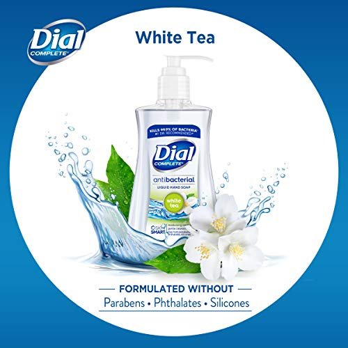 Dial antibacterial discount soap white tea