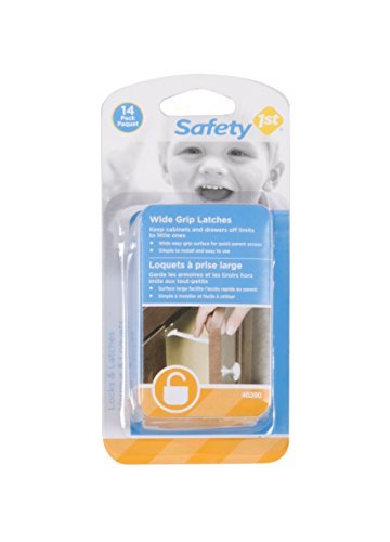 Safety 1st, Wide Grip Latches, 14 Count (Pack of 1)