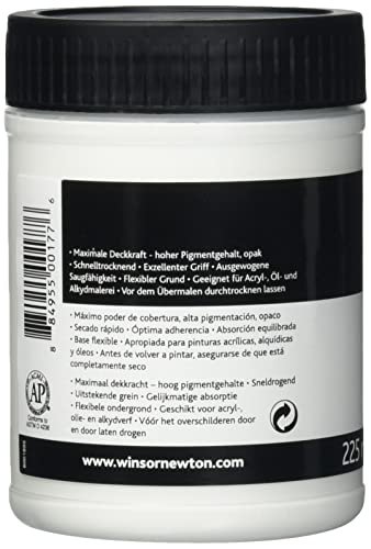 Winsor & Newton Professional Acrylic Medium, White Gesso, 225Ml (7.6-Oz) -  Imported Products from USA - iBhejo