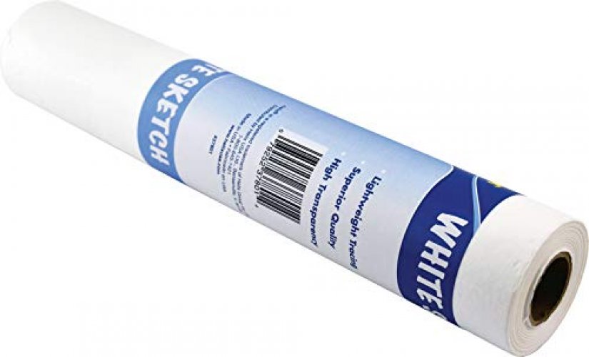 Helix - Sketch & Tracing Paper Roll - 12 Inch by 50 Yards - Transparent