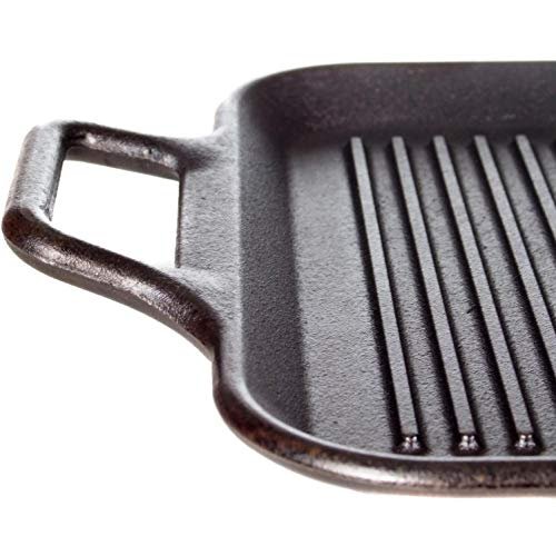  Lodge BOLD 12 Inch Seasoned Cast Iron Square Griddle