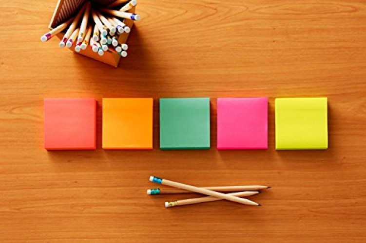 Post-It Super Sticky Notes, 3X3 In, 6 Pads, 2X The Sticking Power,  Poptimistic, Bright Colors, Recyclable (622-8Ssan) - Imported Products from  USA - iBhejo