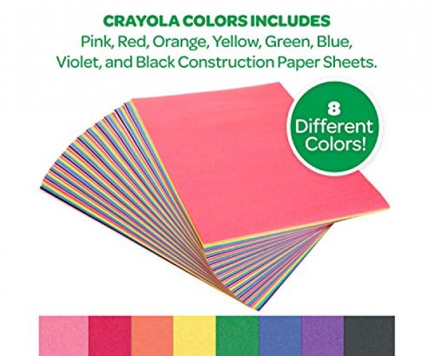 Crayola Construction Paper - 96 Sheets