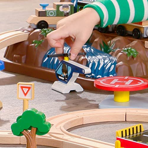 Bucket top mountain train hot sale set