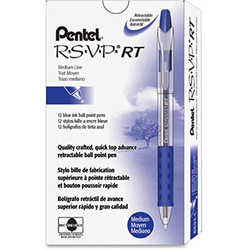 Pentel R.S.V.P Pink Medium Point Ballpoint Pen