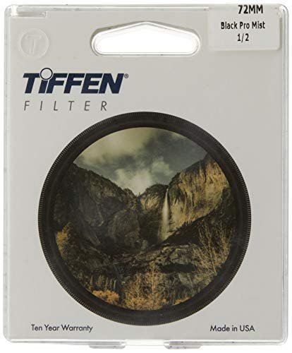 Tiffen 72Bpm12 72Mm Black Pro-Mist 1/2 Diffusion Camera Filter