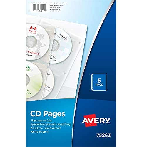 Vinyl Expanded Jewelpak CD/DVD Page 3 Ring Binder 100 Pack : Controlled  Copy Support Systems Inc. - CCSS Inc.