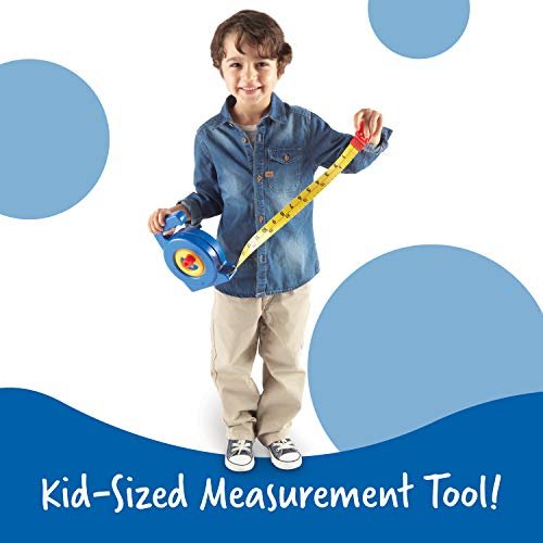 Learning Resources Pretend Play 3 Long Tape Measure - Ages 3+ Kids  Measuring Tape, Measuring Tape Retractable, Educational Toys For Kids -  Imported Products from USA - iBhejo