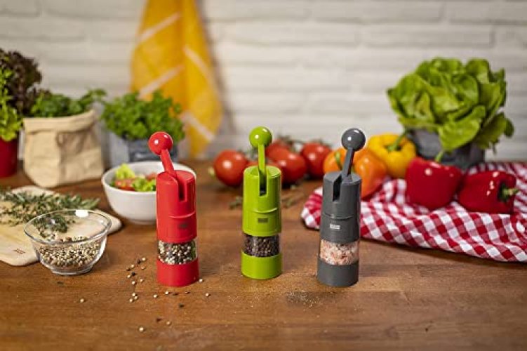 Kuhn Rikon Ratchet Spice & Pepper Grinder - Black