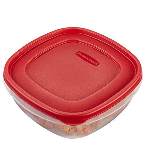 Rubbermaid 4pc Easy Find Lids Food Storage Containers Red