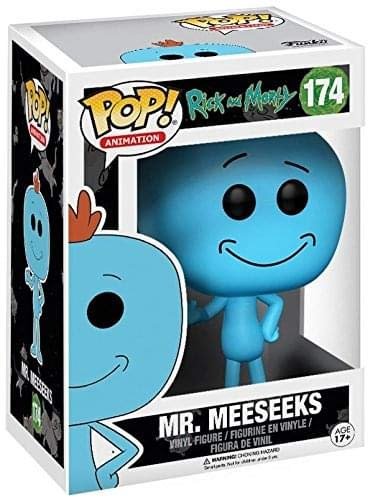Funko Pop Animation Rick And Morty Mr. Meeseeks (Styles May Vary) Action  Figure - Imported Products from USA - iBhejo