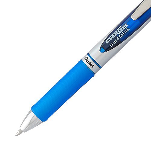  BIC Soft Feel Blue Retractable Ballpoint Pens, Medium