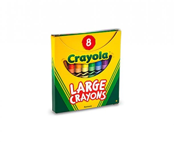  Crayola Crayons, 8 Count (Case of 48) : Toys & Games