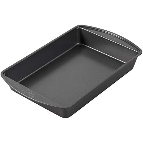 E-far 9 Inch Square Cake Pan with lid, 9x9 Baking Brownie Pans