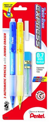 Pentel EnerGel X BL107 - Retractable Liquid Gel Ink Pen - 0.7mm - 84%  Recycled - Blue - Pack of 6