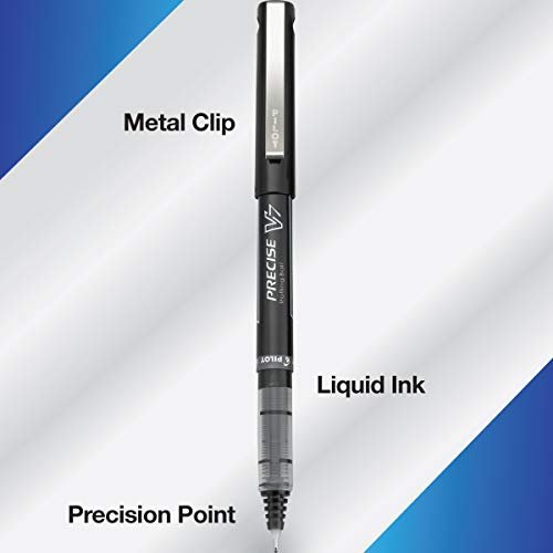 Pentel Energel Knock Ballpoint Pen, 0.5mm Needle Tip, Blue Body with Black  Accent (BLN75-A)