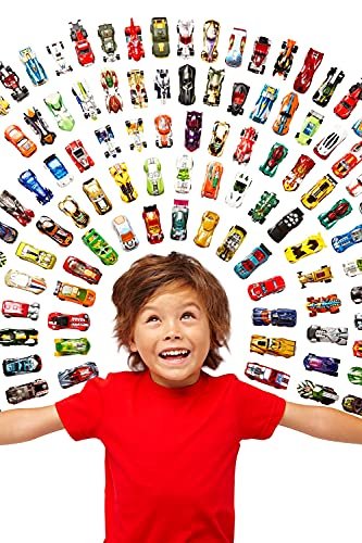  Hot Wheels 20-Pack of 1:64 Scale Toy Sports & Race Cars,  Collectible Vehicles (Styles May Vary) : Toys & Games