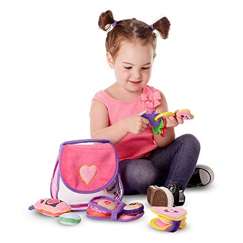 Dropship Little Girls Purse, Click N' Play Pretend Play Purse 20 Piece Set,  Toys For Girls 3+, Toy Purse With Makeup, Smartphone, Wallet, Keys,  Sunglasses to Sell Online at a Lower Price | Doba