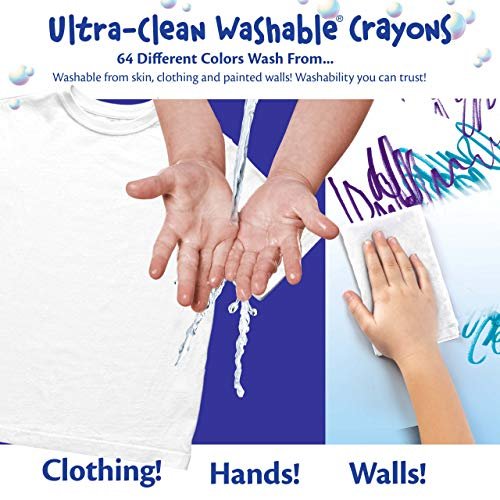 TeachersParadise - Crayola® Ultra-Clean Washable Crayons - Regular