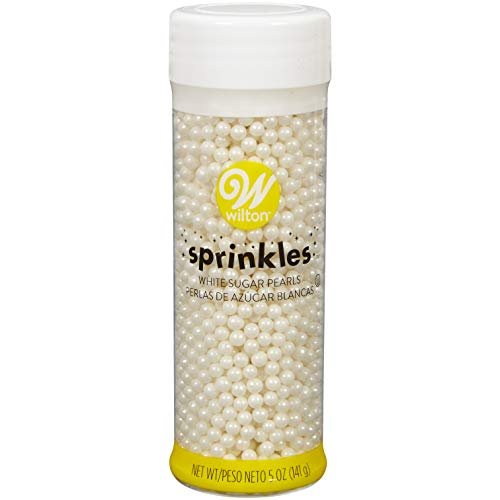 Wilton Sugar Pearls, White, 5 Oz, Non Toxic - Imported Products from USA -  iBhejo