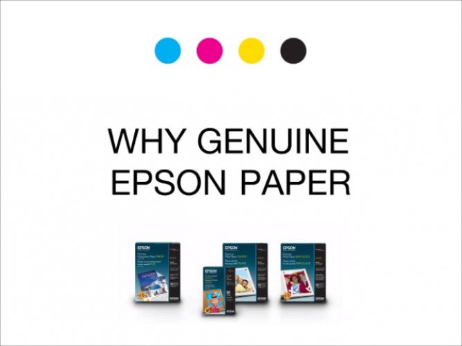 Epson Photo Paper Glossy - Borderless - S042038, 4 x 6 (100 sheets) 
