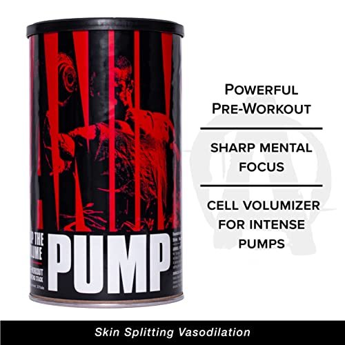 Universal Nutrition Animal Pump Pre-Workout, Nitric Oxide, Creatine, Energy  Supplement - Shop Imported Products from USA to India Online - iBhejo