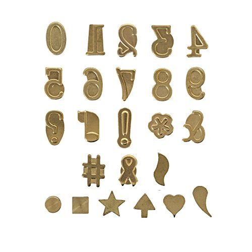 Walnut Hollow Hotstamps Numbers & Symbols Set For Branding And  Personalization Of Wood, Leather, And Other Surfaces - Imported Products  from USA - iBhejo