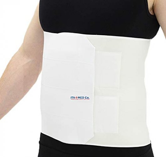 Ita-Med Unisex 12 Abdominal Binder Helps Recover Post-Surgery