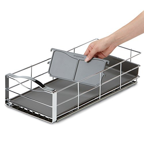 simplehuman Pull-Out Cabinet Organizer, Heavy-Gauge Steel Frame