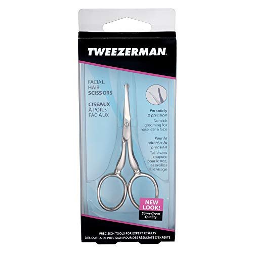 Tweezerman Men's G.E.A.R. Facial Hair Scissors